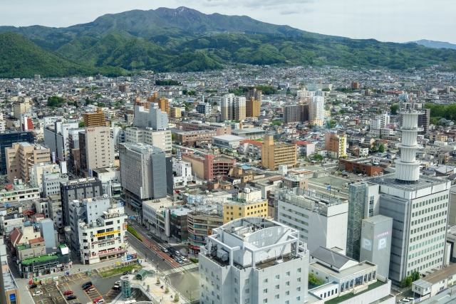 山形市街地